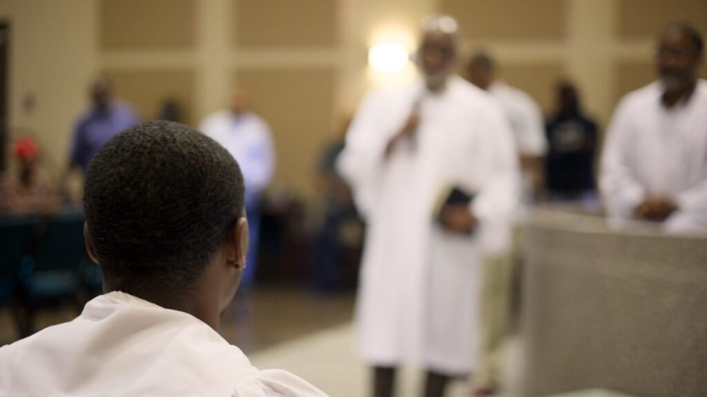 Baptism service